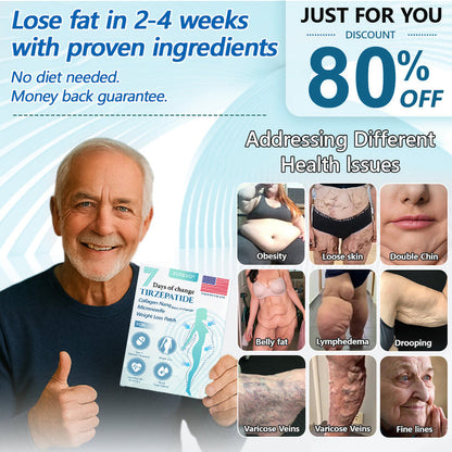 🔥Last Day 80% OFF🔥 ZVOEVO® SMGT-GLP-1 Tirzepatide & Collagen Nano Microneedle Weight Loss Patch | Targets Obesity, Loose Skin, High Blood Pressure, Diabetes, Fatty Liver, Joint Pain, Brain Fog, Low Energy, Body Aches, and More