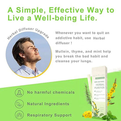 🔥Final 3 Hours: 60% OFF💃 Mullein Relaxation Stick – Soothes Lungs, Detoxifies, Freshens Breath